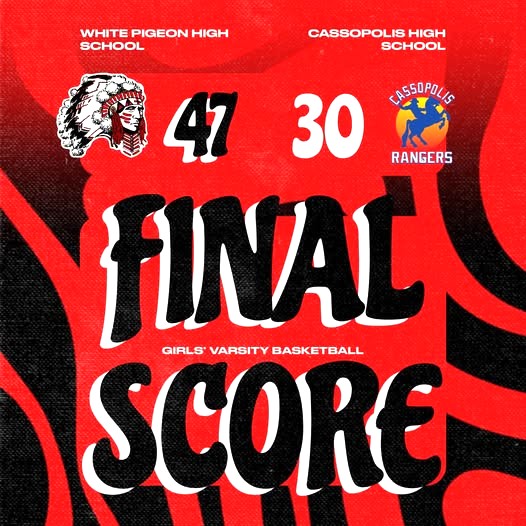 White Pigeon girls beat Cassopolis 47-30